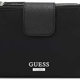 Black Solid Madix Mini Top Zip Crossbody Bag-image-23