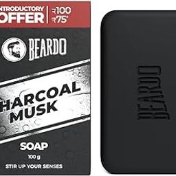 Beardo Charcoal Musk Soap (100g)-42