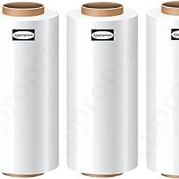 Appropriate Wrapping Roll for Packing Material, 6 Inch (150 mm), 200 Meters Length, For Multipurpose Use,Pack of 3, Roll White, Biodegradable-image-19