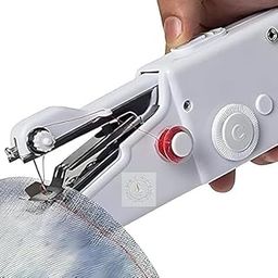 Handheld Sewing Machine Portable Heavy Duty Mini Manual Sewing Machine for Jeans Clothes Fabrics, Cordless Stitching Machine for Beginners, DIY Needlework Handy Stitch Quick Repair Tool-image-45