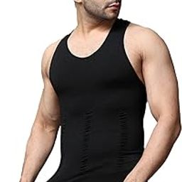 Tummy Tucker Vest Abs Abdomen Slimming Body Shaper Men Shapewear-image-70