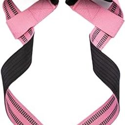 Enakshi® 2x Weight Lifting Straps Wrist Straps for Weightlifting for Exercise Workout Pink|Sporting Goods | Fitness Running & Yoga | Strength Training | Gloves Straps & Hooks-image-69