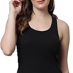 Women's Camisole Sando Tops Innerwear Sleeveless Tank Top Cotton Round Neck Gym and Workout Spaghetti Tops to Size-image-16
