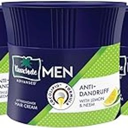 Parachute Hair Cream for Men, 100ml (Pack of 3)|Anti Dandruff |Hair Cream After Shower |Non Sticky Oil Replacement Hair Cream-56