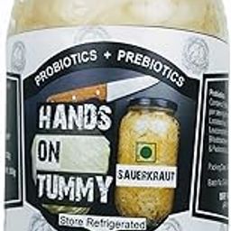 Hands on Tummy - Sauerkraut (330 Grams) - Probiotic Pickle For Gastrointestinal Health-16