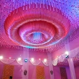 BMLP Tent Ceiling Taiwan & Lycra Easy Setup Spacious Stylish and Durable for Memorable Gatherings Weddings and Special Occasions (20 * 20 Feet_Rani)-image-57
