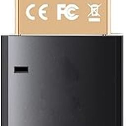 ETZIN USB Bluetooth Adapter for PC, 5.3 Bluetooth Dongle Receiver (UB500) Supports Windows 11/10/8.1/7 for Desktop, Laptop, Mouse, Keyboard, Printers, Headsets, PS4/ Xbox Controllers. EPL-1236WA-29