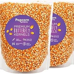 Popcorn & Company Butterfly Popcorn Kernels Seeds (Pack of 2, 450g Each) Raw Maize, Rich in Fiber & Antioxidants, No Added MSG, Perfect for Movie Nights & Healthy Snacks-image-81