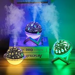 SKYTONE Cool Mist Humidifier & Aroma Diffuser, Multi Color, 420ML, USB Powered, Quiet Operation, Essential Oil Compatible, For Home, Office, Car-image-15