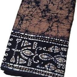 Men cotton lungi (unstitched, brown, pure cotton, batik print, 2 meter)-image-96