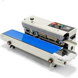 Horizontal Band Sealer Machine Used For Plastic Pouch Packaging,Pp,Laminated&Silver,Paper Pouch Sealingplastic Packing Machine,Plastic Bag Sealing Machine,Heat Sealer Machine,-image-4