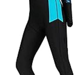 LICHTS Full Body Wetsuit One Piece Sun Protection Women Swimming Blue Print L-image-27