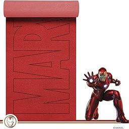 PowerMax Fitness X Marvel YP61.1 Marvel Edition Anti Skid Yoga mat with Bag for Gym Workout and Flooring Exercise Long Size Yoga Mat for Men and Women-image-90