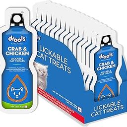 Drools Creamy Lickable Cat Treat Crab & Chicken (30gm x 15) Total 450g-image-7