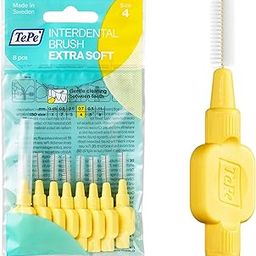 Tepe Interdental Brush, Lt Yellow X Soft 0.7mm (8 Pieces/Packet)-picture-27