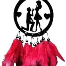 VAJIN Couple Love Birds Dream Catcher: Captivating Car Hanging Accessories and Home, Couple Box Decor Delights-image-32