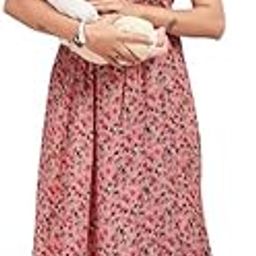 Feeding Kurtis for Women with Zip | Maternity Gown Pregnancy Dress in Poly Viscose for Nursing Mothers | Stylish & Comfortable | S to 4XL | Maternity Wear Feeding Dress Tops-image-58