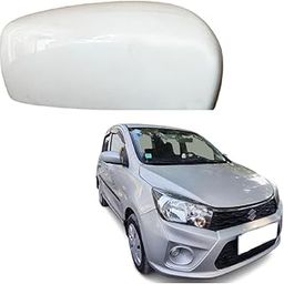 Car Styling -Right Driver Side view Mirror Cover/Cap (Without/NO Indicator Cut) compatible with Maruti Celerio 2013-2020 Year Model- Unpainted-27