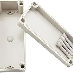MERISHOPP IP66 ABS Waterproof Plastic Enclosure Case Junction Box 8x18x7cm White-5
