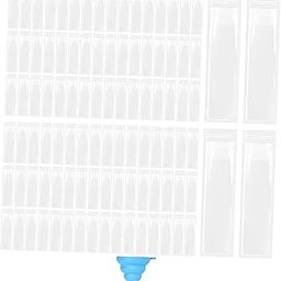 MERISHOPP Ice Popsicle Bags DIY Ice Pouch for Juice Fruit Smoothies Healthy Snacks 100 Pieces-17