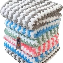 Zigzag Print Handkerchief, Microfiber, Small Size, 25 x 25 cm, Soft and Silky, for Women and Girls, Super Absorbent-image-43