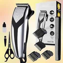 Corded Stainless steel Salon Unisex Hair Cutting Machine With Taper Level-image-86