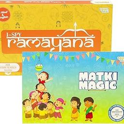 Boredom Box I-Spy Ramayana & Matki Magic Board Games for Boys and Girls | Educational Toys for Kids | Indoor Game for 2-4 Players | Meaningful Gifts for All Ages | Fun Activities-image-80