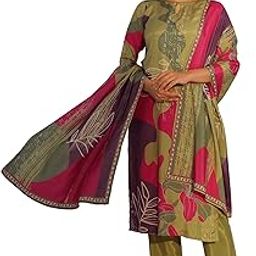 Women's Silk Blend Kurta Set-image-98