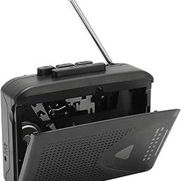 Tobo Portable Cassette Player with Clear Speaker, Strong FM Am Radio Reception, 2 Charging Methods, Simple Operation, 3.5mm Headphone Jack for Indoor and Outdoor TD-1221CA-30