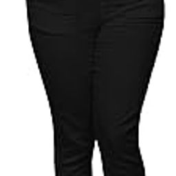 by Ketki Dalal Women's Slim Fit Stretchable Maternity Pant |Belly Support | Casual | Party | Work | Lightweight & Breathable | Maternity Bottom Wear (34, Black)-picture-0