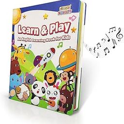 NHR Kids Learn and Play Intelligence Music and Study Book with Learning Sound , Fun Educational Toys Ebook , Early Spark Activities with Intelligent Learning Book for Toddlers (LB-9005)-image-42