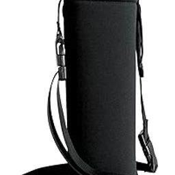 NIHSPRUHAY Insulated Neoprene Water Bottle Carrier Bag 1Pcs With Adjustable Shoulder Strap And Hand Strap Along With Detachable Buckle, Traveling, Black-picture-20