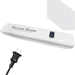 Vacuum Sealer,60kpa Meat Vacuum Sealing Machine with 25CM Extended Seal & 10 Seal Bags for Kitchen Food Storage Dry Moist Food Preservation-image-3