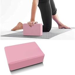 LRK Yoga Block - Supportive Latex-Free EVA Foam Soft Non-Slip Surface for Yoga, Yoga Bricks Pack Of 1 (6 Month Warranty)-picture-32