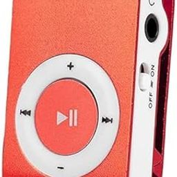 Drumstone (Limited 10 Years Warranty) Compact Red Metal MP3with USB & TFPortable Musicfor Fitness, Running,Memory Card not Included-image-74