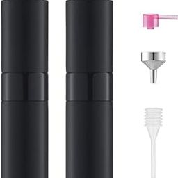 Perfume Atomizer Spray Bottle (8ml, 2pcs), Portable Empty Cologne Refillable Dispenser Sprayer For Travel-10