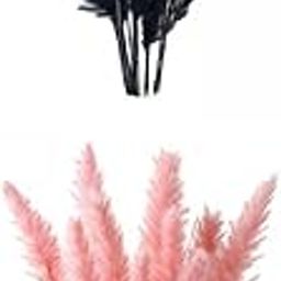 MERISHOPP 30Pcs Dried Pampas Grass Reed Flower Home Wedding Party Boho Decoration Gift|Home & Garden|Home D?©cor|Floral D?©cor-image-43