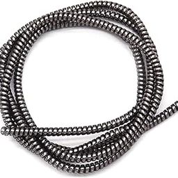 Hylentis Metallic Finish Cable Spiral Protector/Wire Repair/Pet Cord Protector/Headphone Saver, Cable Wrap/Cover for Charging Cable-image-21
