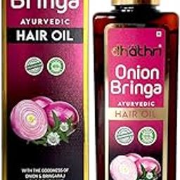 Dhathri Onion Bringa Ayurvedic Hair Oil | Onion Hair Oil for Healthy Hair | Ayurvedic Oil for Hair Fall Control | Non-Greasy Onion Oil |Clinically Tested | 200 ml-14