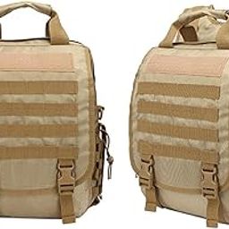 CLUB BOLLYWOOD Waterproof Backpack Rucksack Molle 10L Climbing Travel Bag Khaki|Sporting Goods | Outdoor Sports | Camping & Hiking |1 Piece Outdoor Backpack-image-87