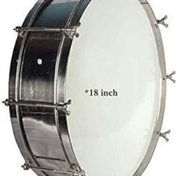 SM SAI Musicals steel THAP Drum 18" inch 1 pair beater-picture-19