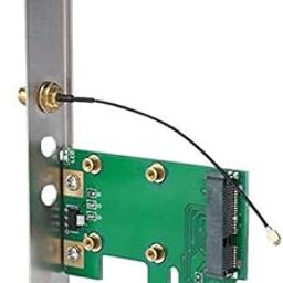 EN-VOLANT Wireless WiFi Network Card Mini Pci-E to Pci-E Adapter Convertor Card Deskt F8V9-4