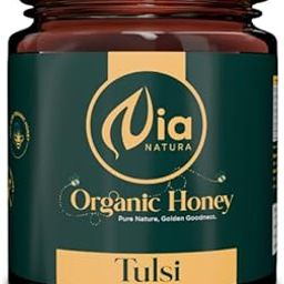 Nia Natura 100% Pure Organic Honey Tusli 250g | Unprocessed, Raw, Without Sugar | Tulsi-28