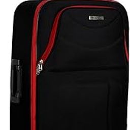 Trolley Bag (Medium., Black Red)-35