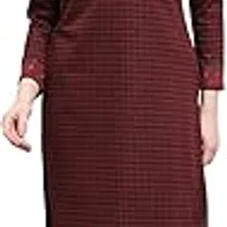 monte carlo Womens Round Neck Full Sleeve Kurti | Wool Blend Fabric-picture-20