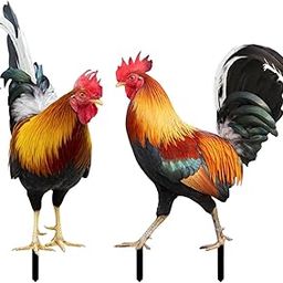 TOG Rooster Animal Statue Chicken Sculpture for Pathway Courtyard Lawn Yard Style A and Style B'|Home & Garden| Yard, Garden & Outdoor Living| Garden Decor| Statues & Lawn Ornaments'-image-13