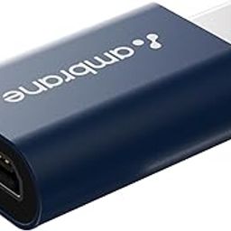 Ambrane Type-C to Micro USB OTG Adapter for 3A Fast Charging and Data Sync- Compatible with All Type-C Enabled Devices Blue-image-11