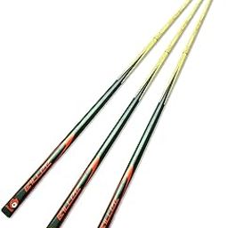 JBB Billiard cue Stick || Snooker cue Stick || Pool cue Stick Cue Sticks - 9mm || Orange & Black (3pcs)-picture-26