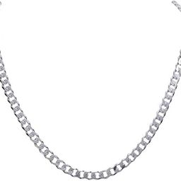 Divino Silver Collection .925 Sterling Silver Chain Necklace-image-8