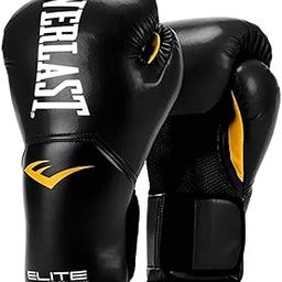 Everlast Pro Style Elite Exercise Workout Training Boxing Gloves for Sparring, Heavy Bag and Mitt Work, Size 9 Ounces, Black-32